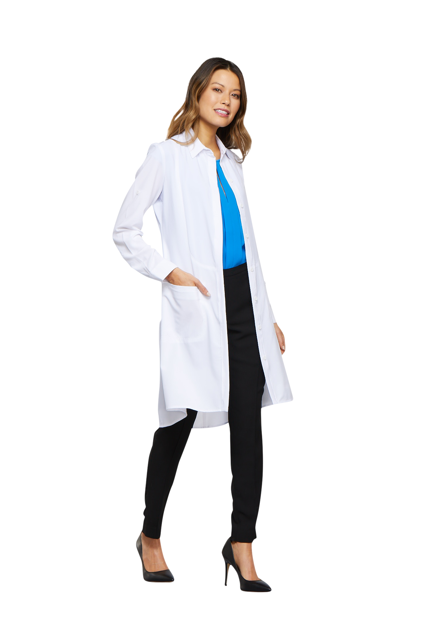 SENECA OPTICIANRY - 40" Women's Antimicrobial Lab Coat