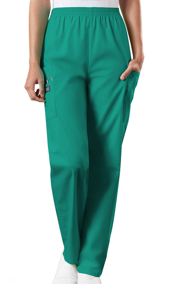 Surgical Green - Cherokee Workwear Originals Natural Rise Pull On Cargo Pant