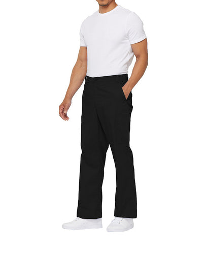 Black - Dickies EDS Signature Men's Natural Rise Zip Fly Pull On Pant