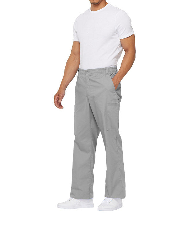 Grey - Dickies EDS Signature Men's Natural Rise Zip Fly Pull On Pant