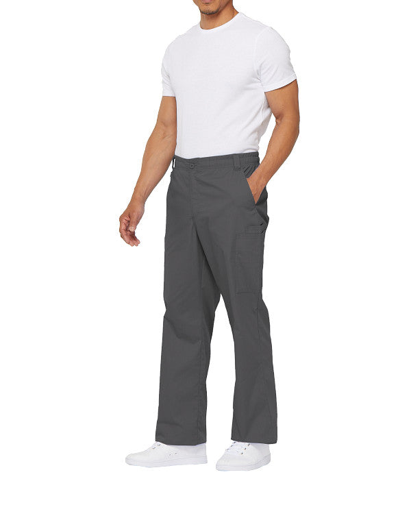 Pewter - Dickies EDS Signature Men's Natural Rise Zip Fly Pull On Pant