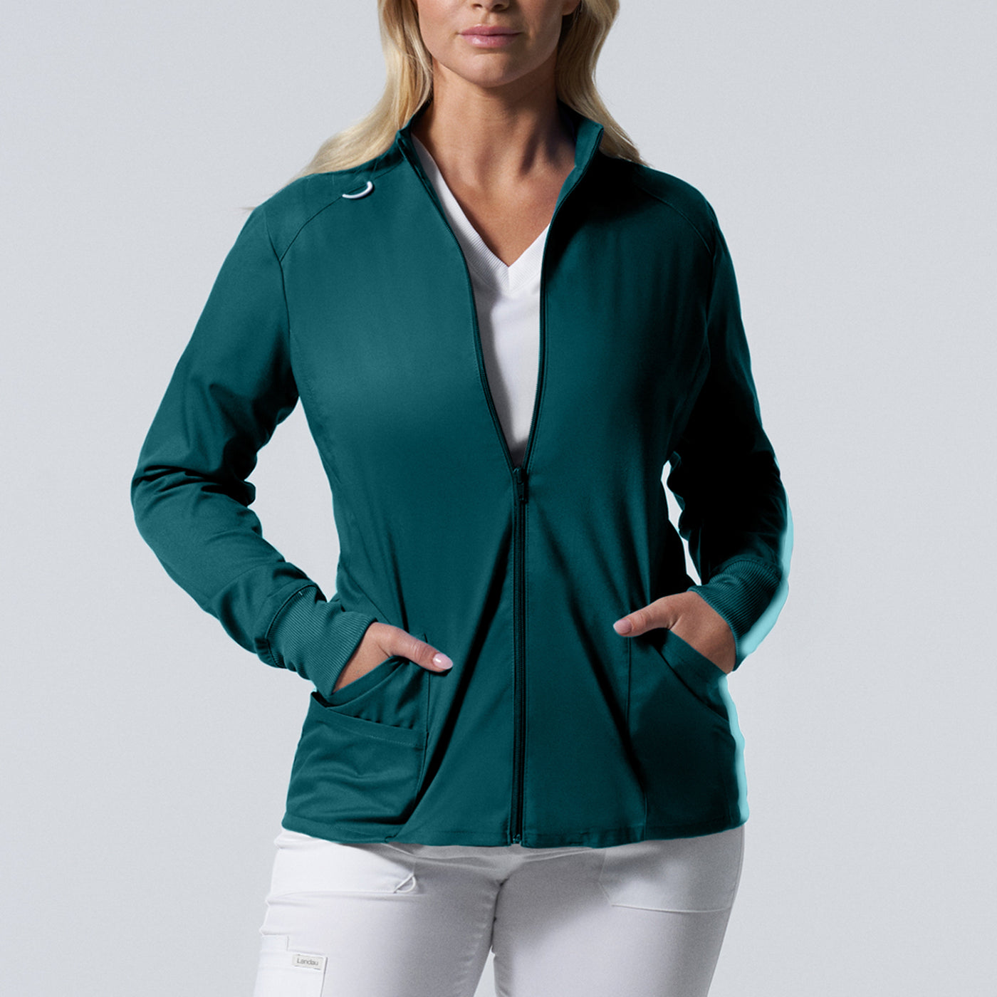 3-Pocket Scrub Jacket