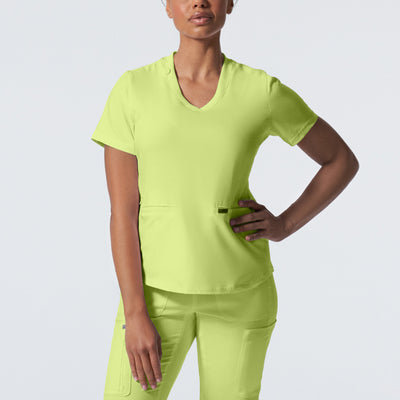 3-Pocket V-Neck Scrub Top