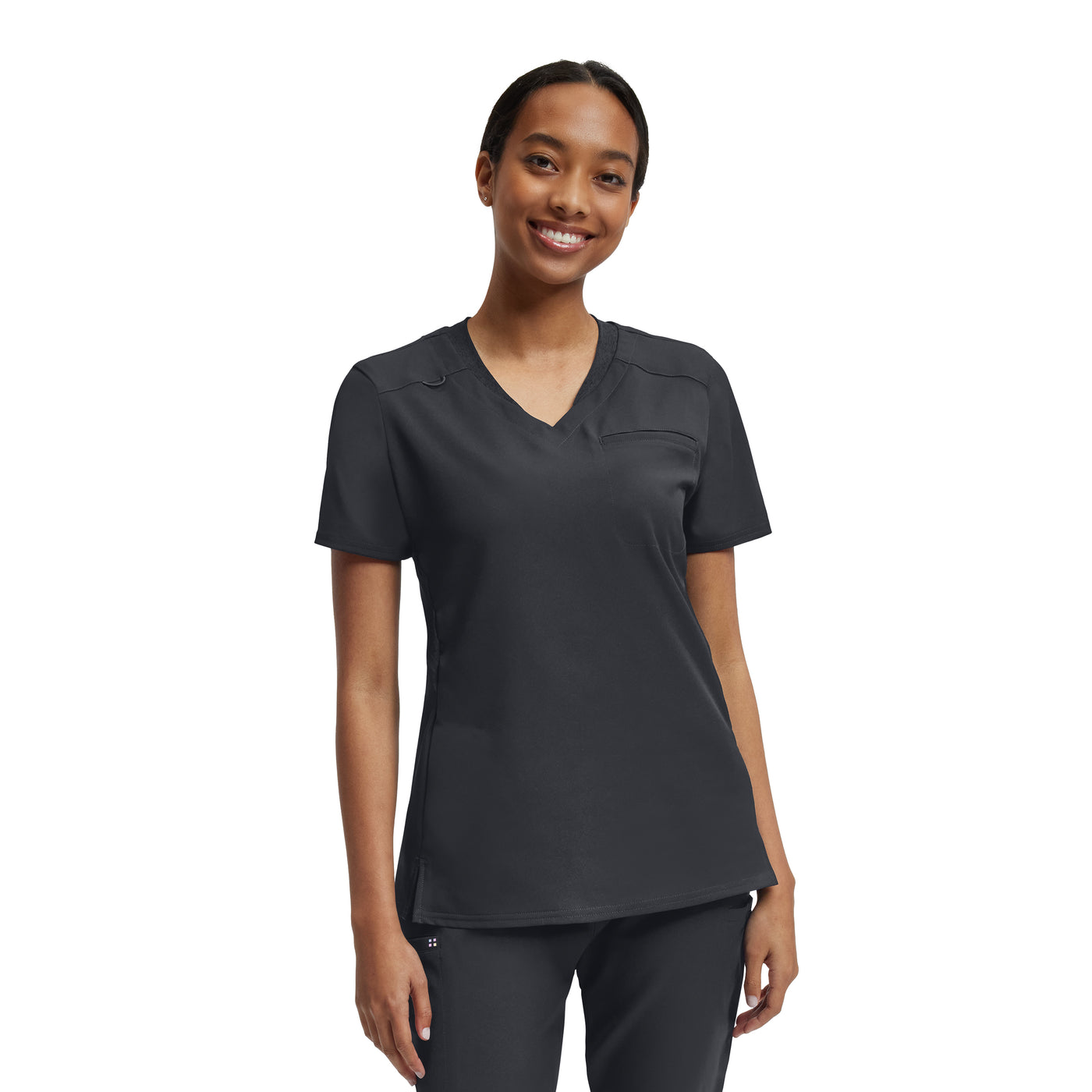 2-Pocket V-Neck Scrub Top