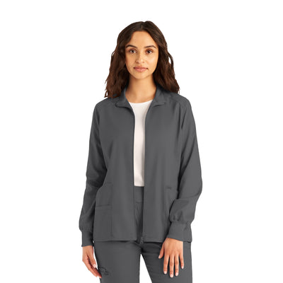 3-Pocket Scrub Jacket