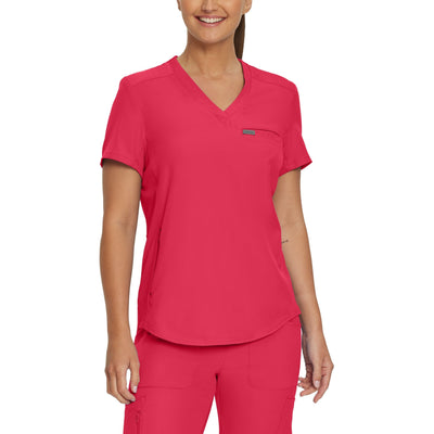 2-Pocket V-Neck Scrub Top