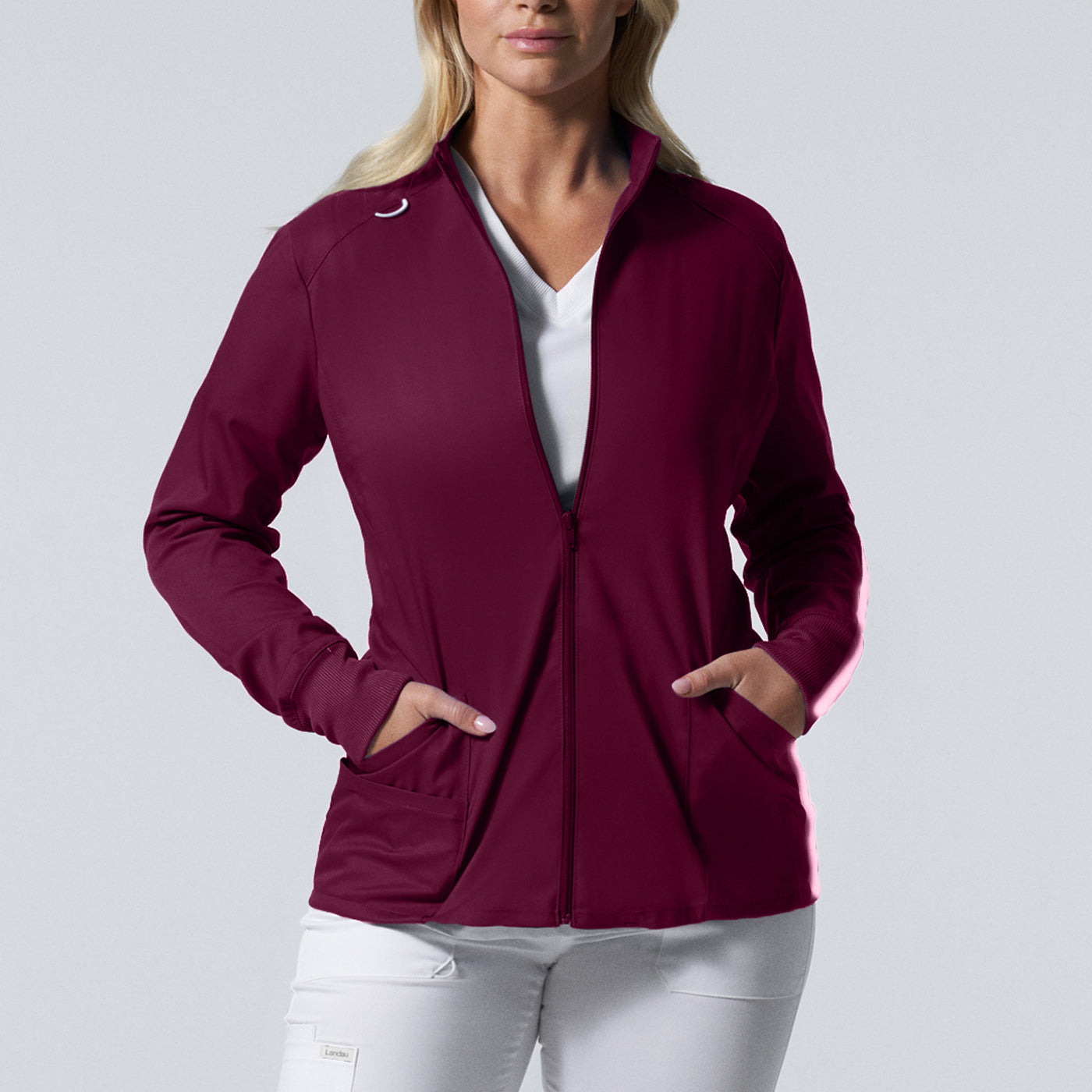 3-Pocket Scrub Jacket